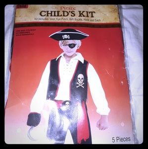 Small child pirate costume