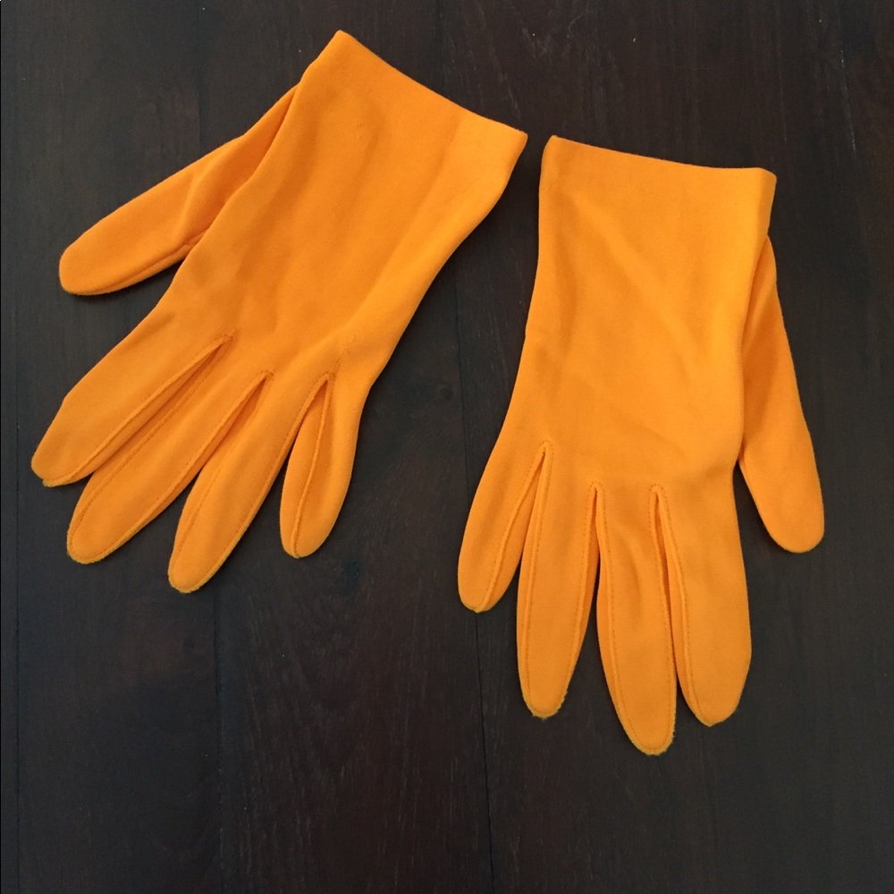 Vintage 60's mod short gloves