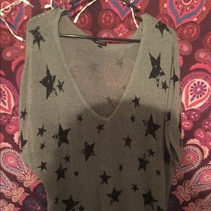 Torrid Star Print Sweater
