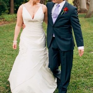 Sexy Hollywood Glam Vintage wedding dress