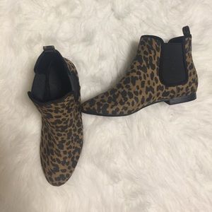 CHEETAH PRINT BOOTIES