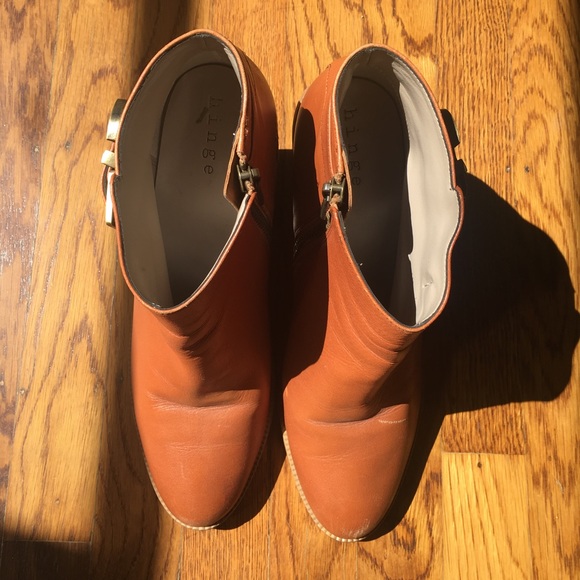 Hinge ankle boots tan - Picture 5 of 6