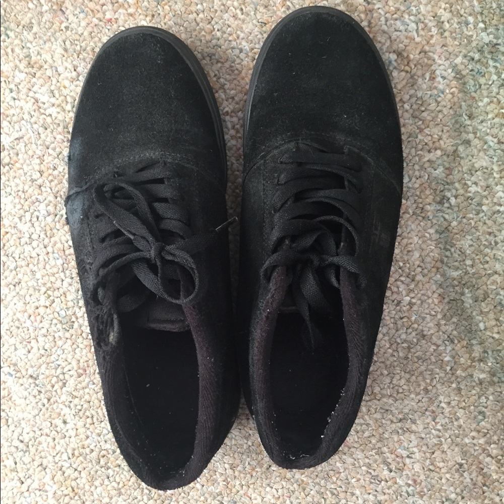 Skateboarding shoes.