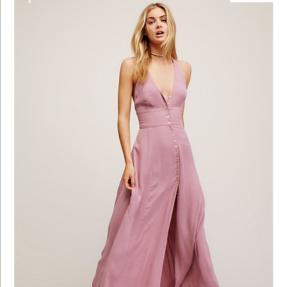 NEW WITH TAGS- Free People All About It Maxi Dress