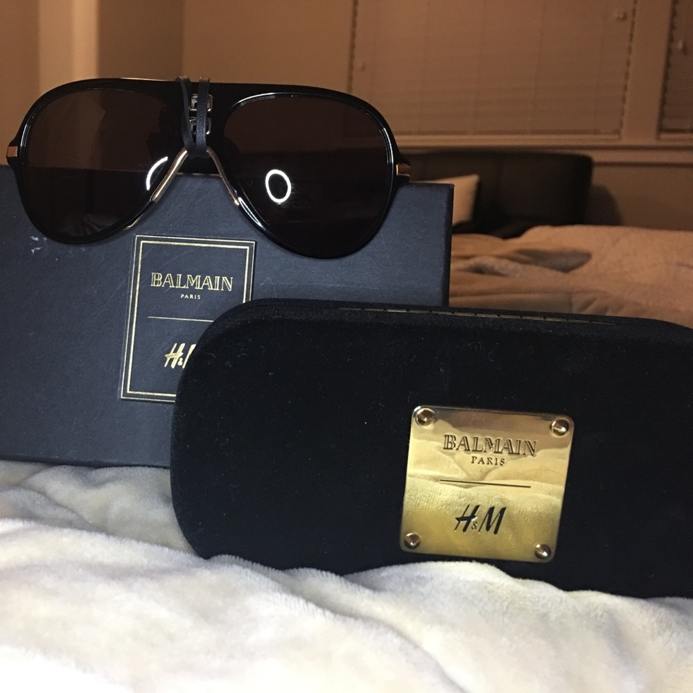 Limited edition H&M by Balmain sunglasses