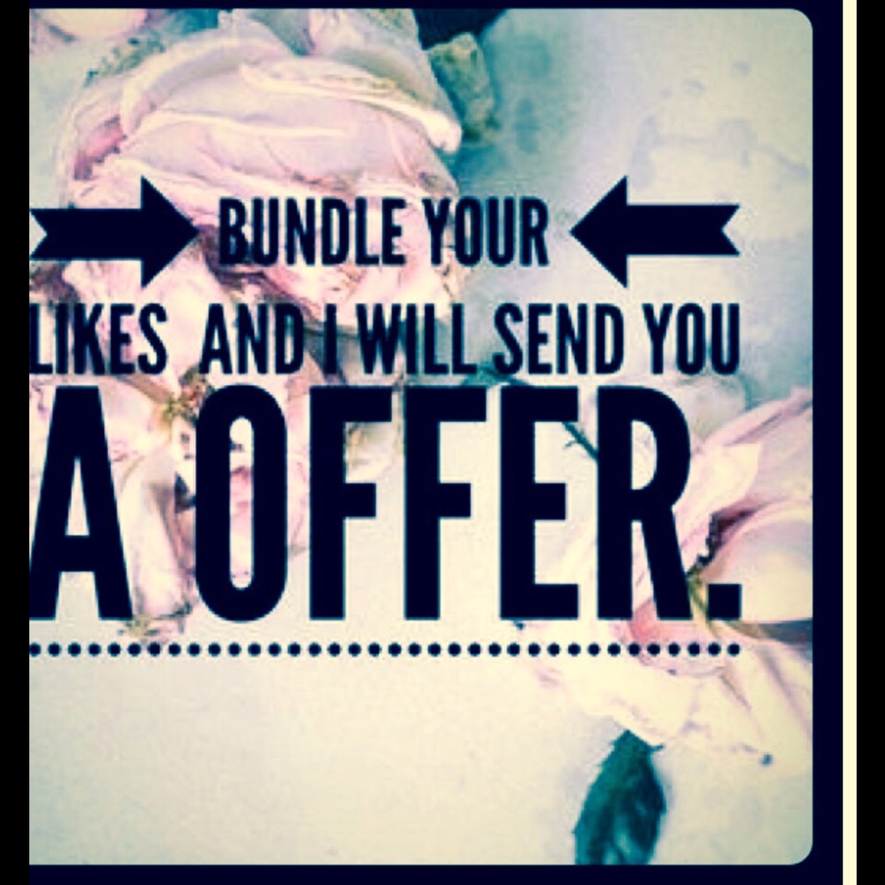 See something you like...Send me an offer 😉