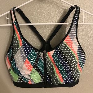 VSX Multicolored Racerback Sports Bra