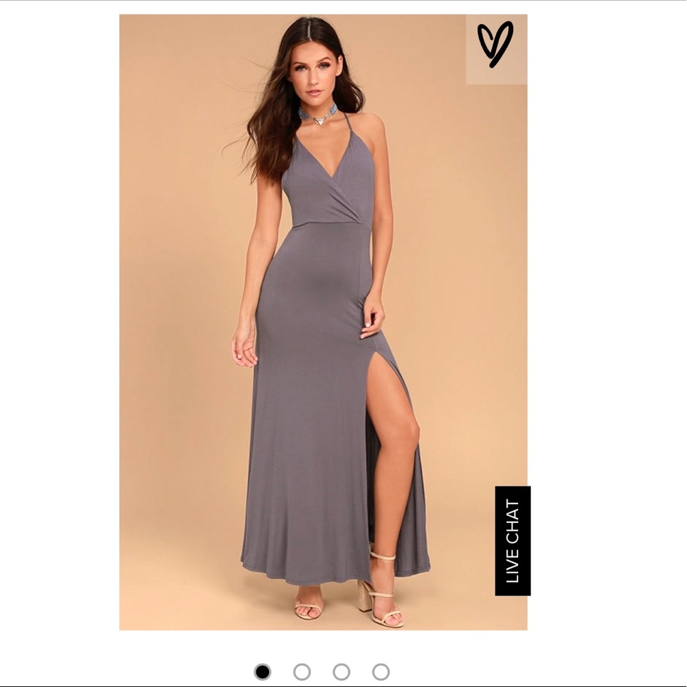 Lulu's Desert Skies Backless Maxi Dress 💜