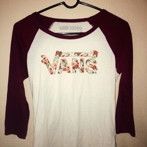 Vans women's baseball Tee