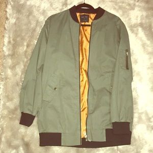 Oversized bomber jacket