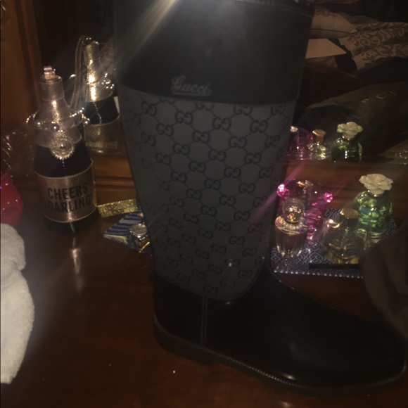 Gucci rain boots size 41 - Picture 1 of 6