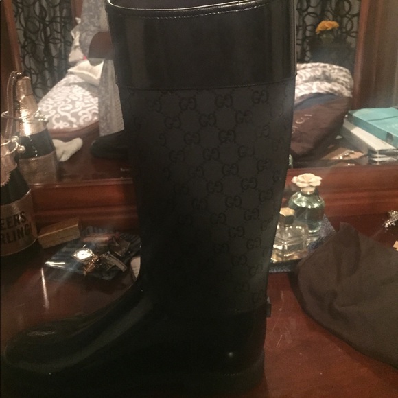Gucci rain boots size 41 - Picture 3 of 6