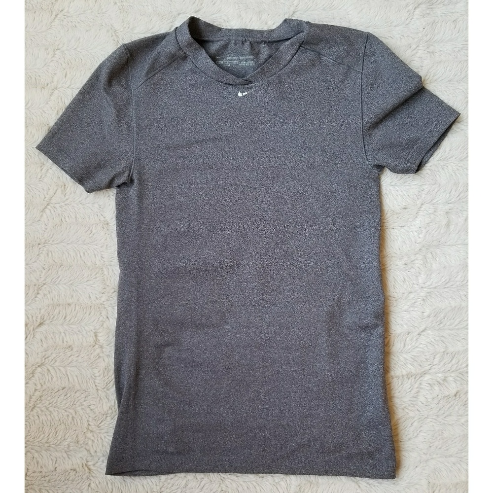 Nike pro gray top