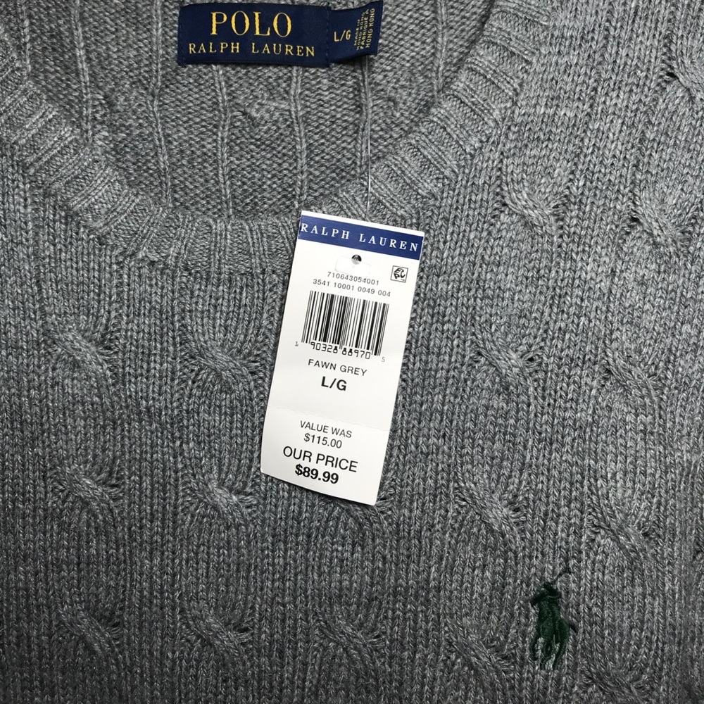 Polo Ralph Lauren Sweater Crewneck Large Men’s