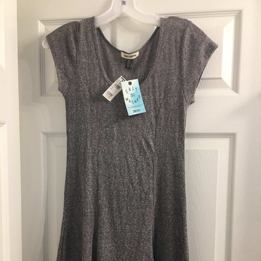 NWT Billabong Ribbed T-Shirt Dress