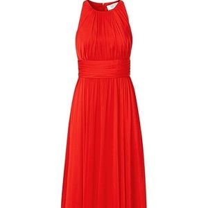 Formal Long Chiffon Dress - Red - NWT