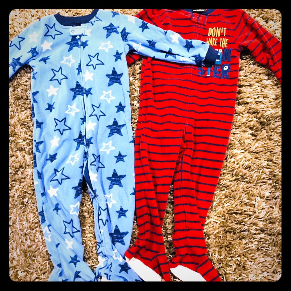Toddler Boys 2T Warm Pajamas