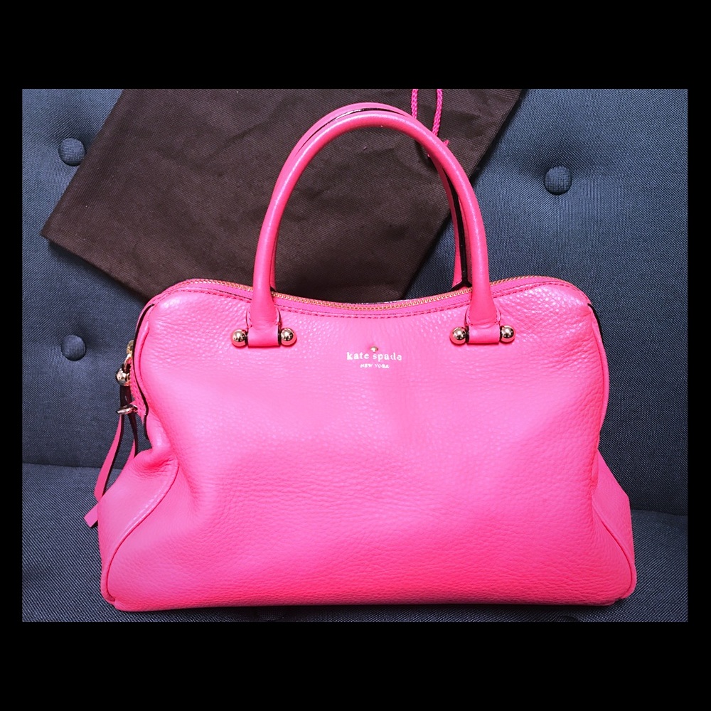 Kate Spade pink confetti bag purse