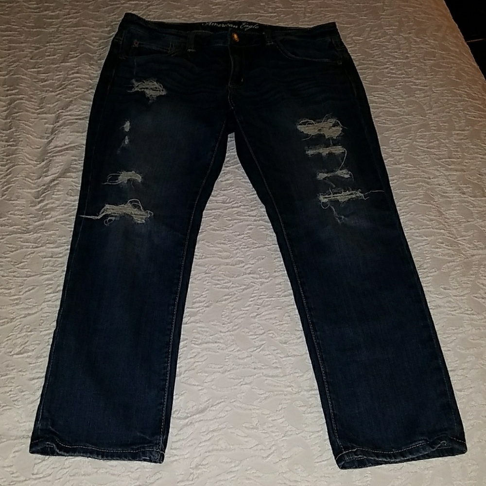 AE distress jeans