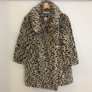 lipsy leopard coat