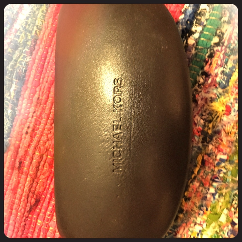 Michael Kors glasses/ case/ and cleaning wipe