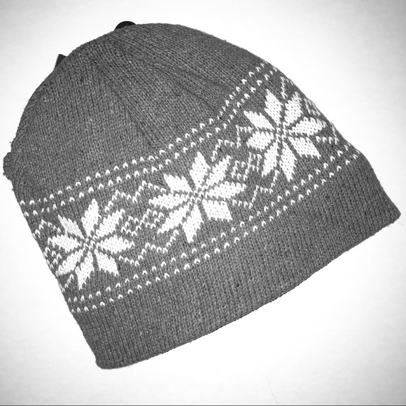 NWT < 3X HP > SNOWFLAKE HAT & GLOVES SET - Picture 2 of 2