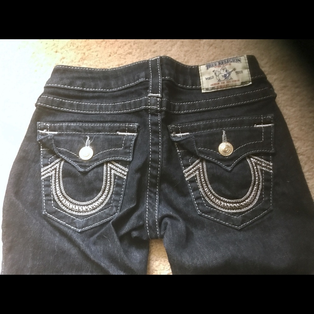 🦋True Religion Dark Denim Jeans 25