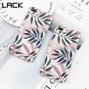 iPhone 7 Artistic Leaf Case