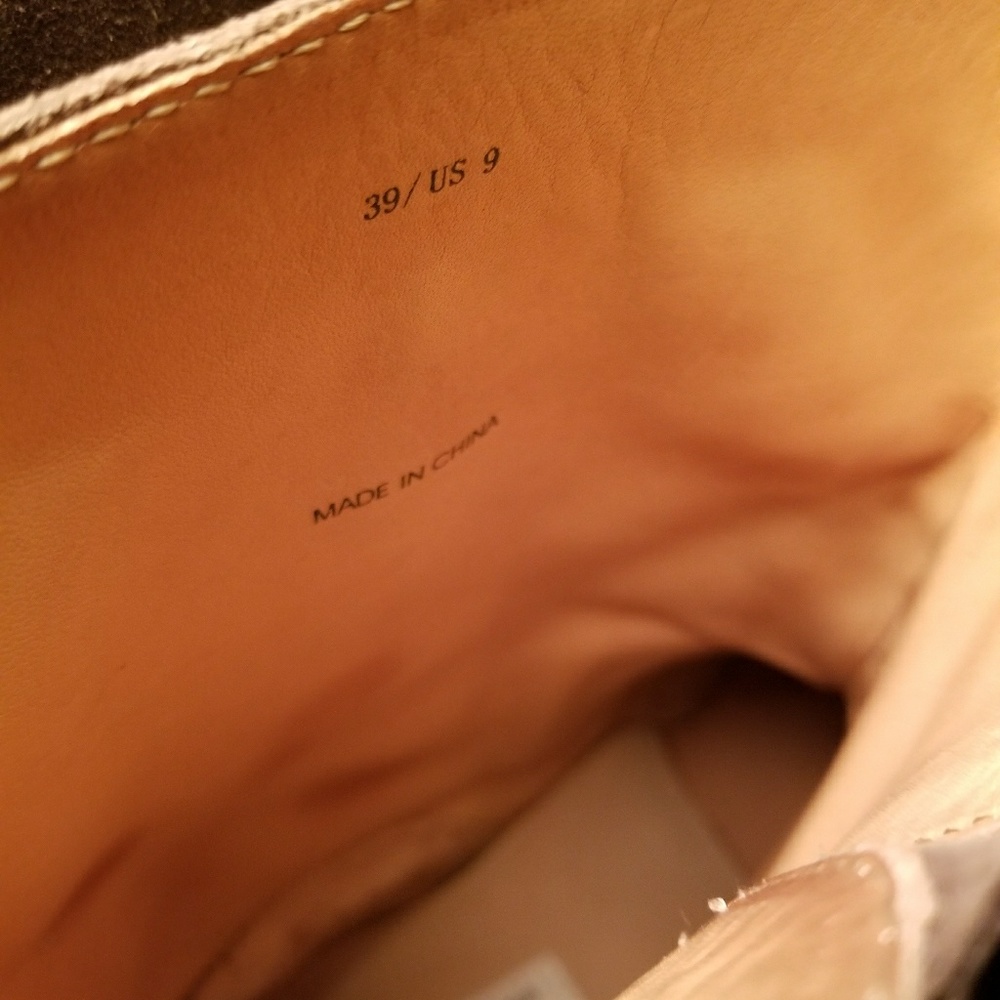 Rag & Bone Suede Moto Boots sz 9 - Picture 4 of 8