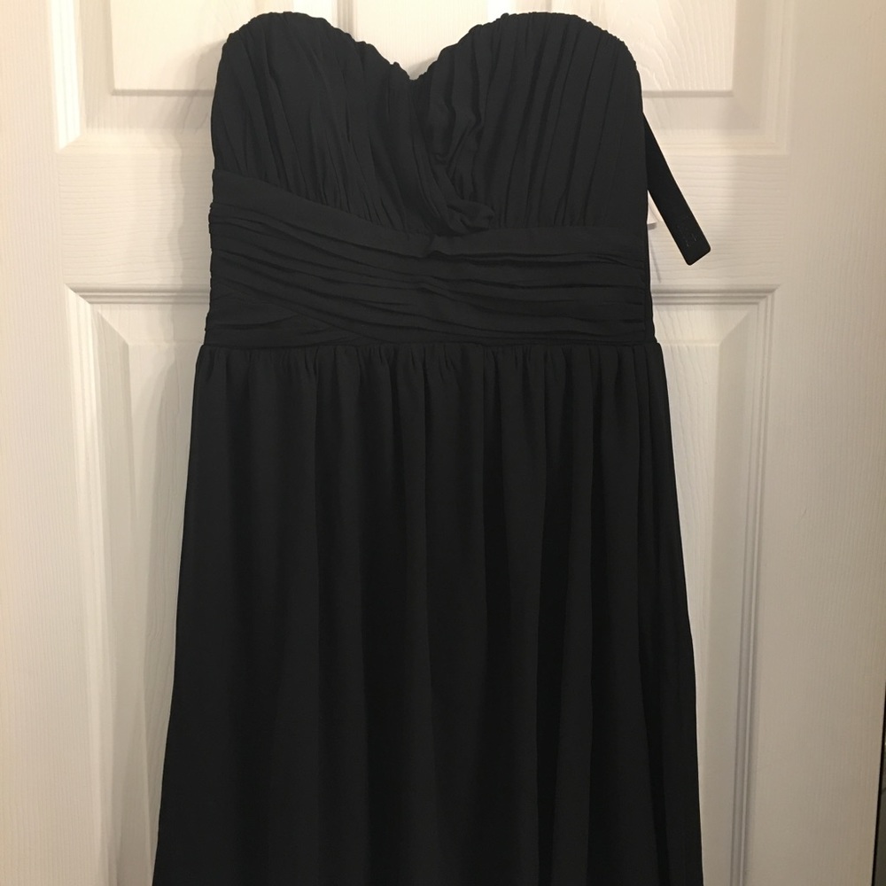 SOLD Strapless Empire Waist Formal Dress