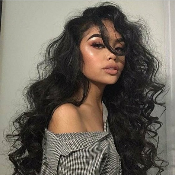 Dark Brown Wavy Ombre Beauty Lacefront 24-26