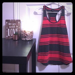 Zine razorback tank