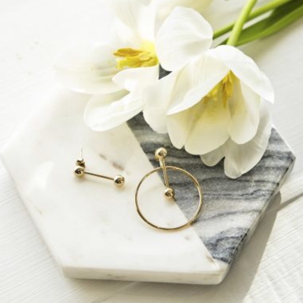 Adornmonde earrings from Rachel Zoe's BOX OF STYLE