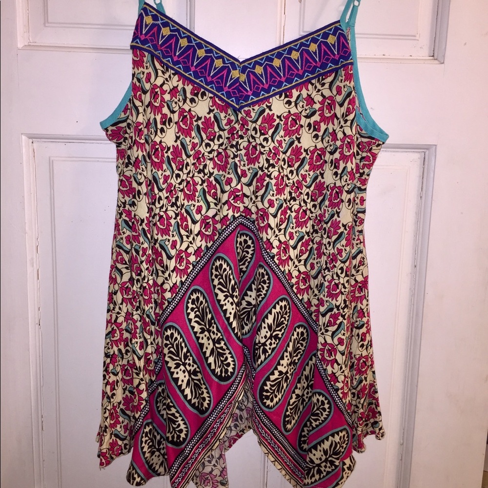 Patterned tank top
