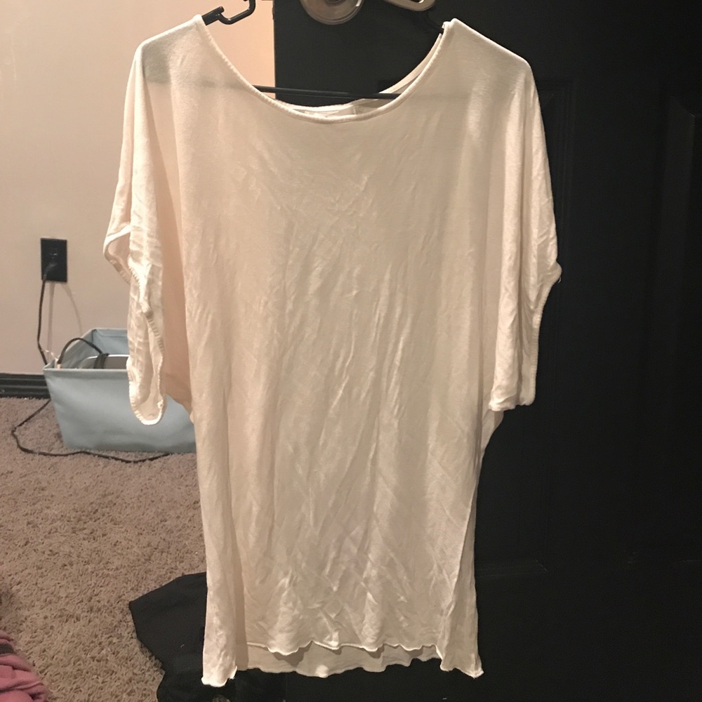 My tribe ivory classic doleman tunic
