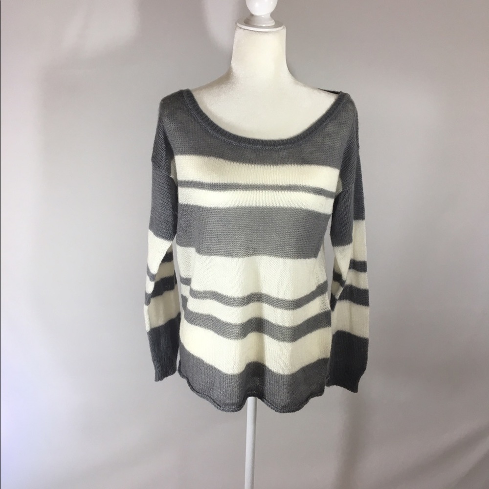 🇺🇸Poof M sweater grey and cream