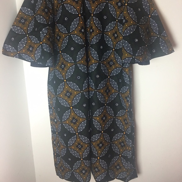 African print thick lining jacket Dashiki style - Picture 5 of 5