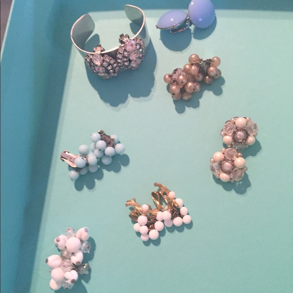 Vintage jewelry and Cuff