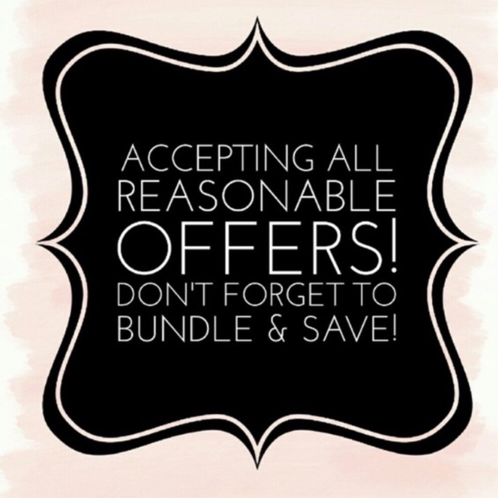 Accepting all reasonable offers!! 👍😊