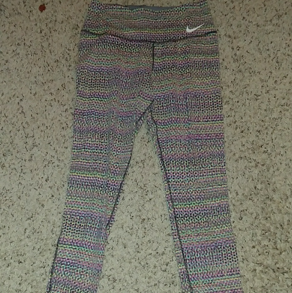 Rare Nike colorful full length leggings