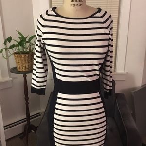 Black and White Strips dress !