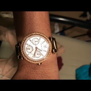 Michael Kors rose gold watch