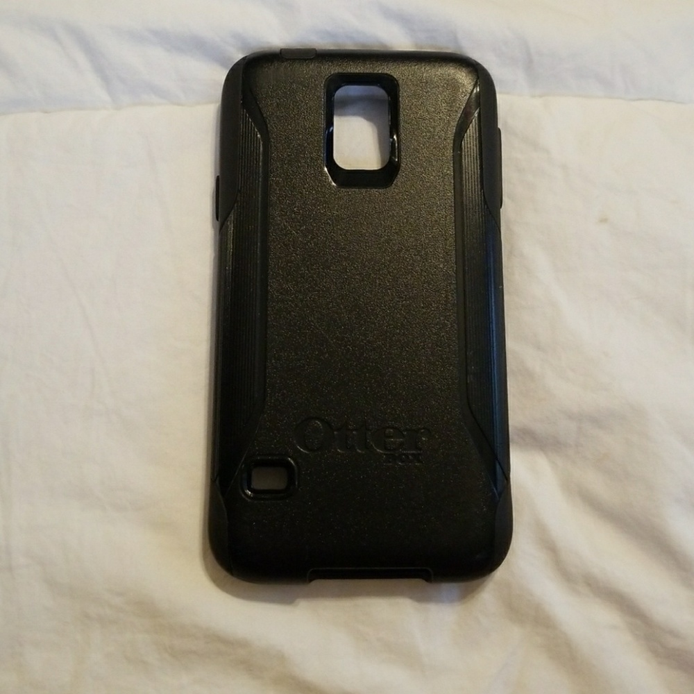 Black Otter Box phone case Samsung Galaxy S6