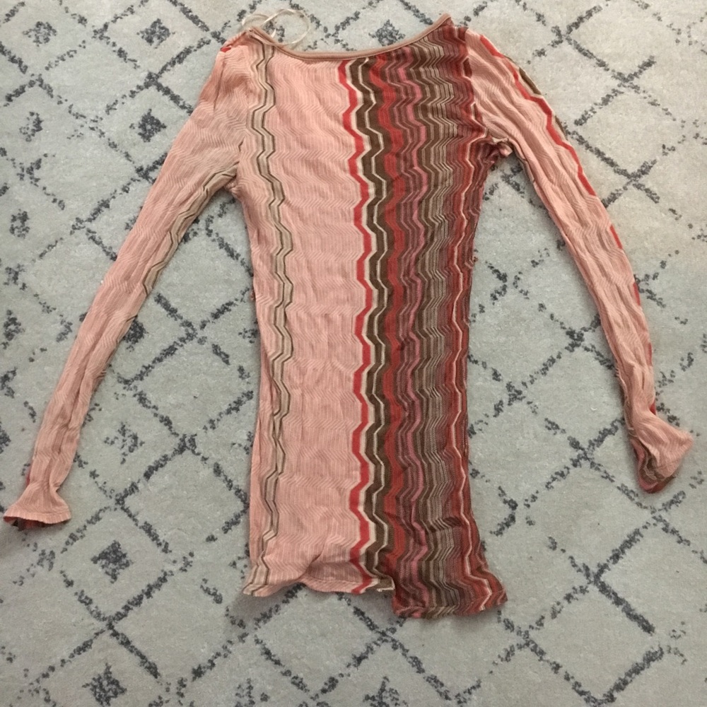 Retro Print Top