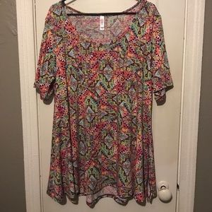 LULAROE Perfect T. Worn ONCE. EUC. Size 2XL.