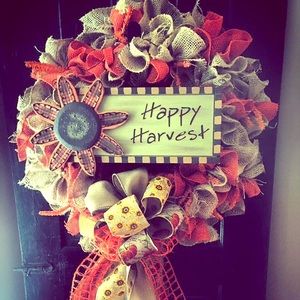 Happy Harvest Wreath