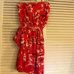 Express Strapless Dress