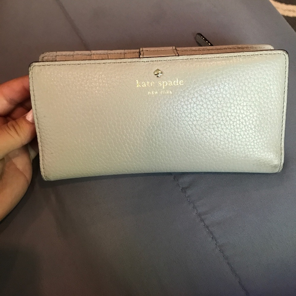Kate spade beige wallet