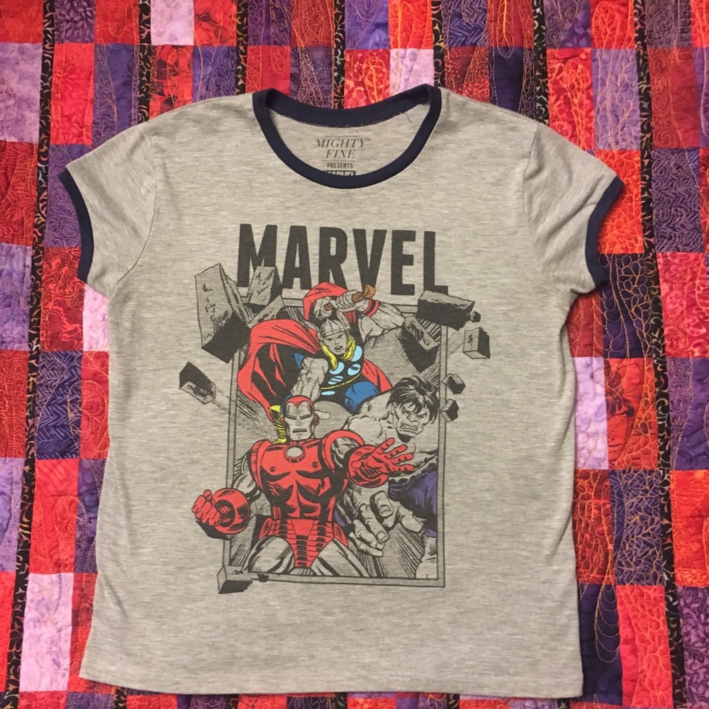 Marvel graphic tee young adult