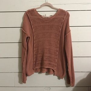 Ribbed sweater
